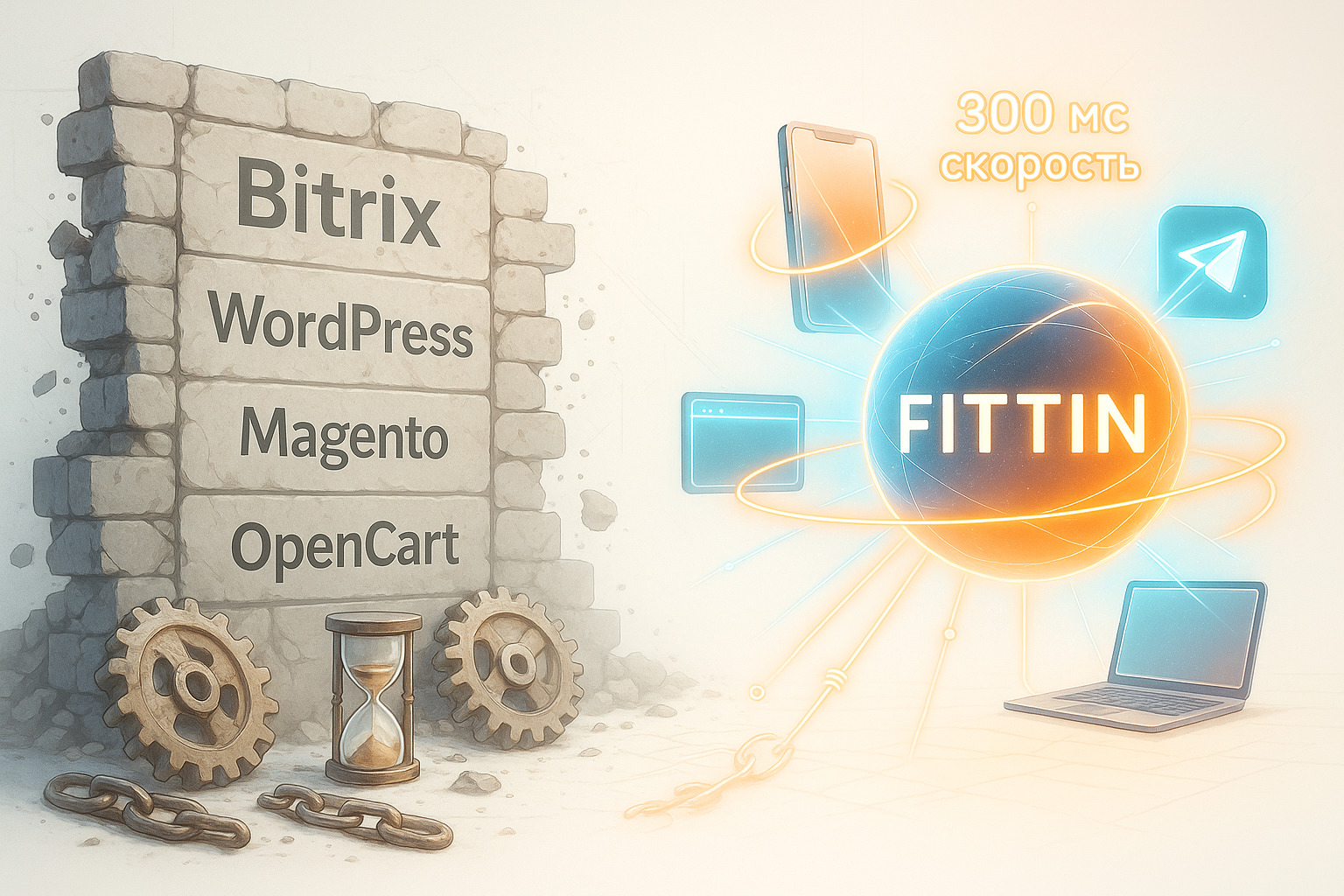 Платформа FITTIN: Как e-commerce решение нового поколения заменяет Битрикс и экономит миллионы рублей