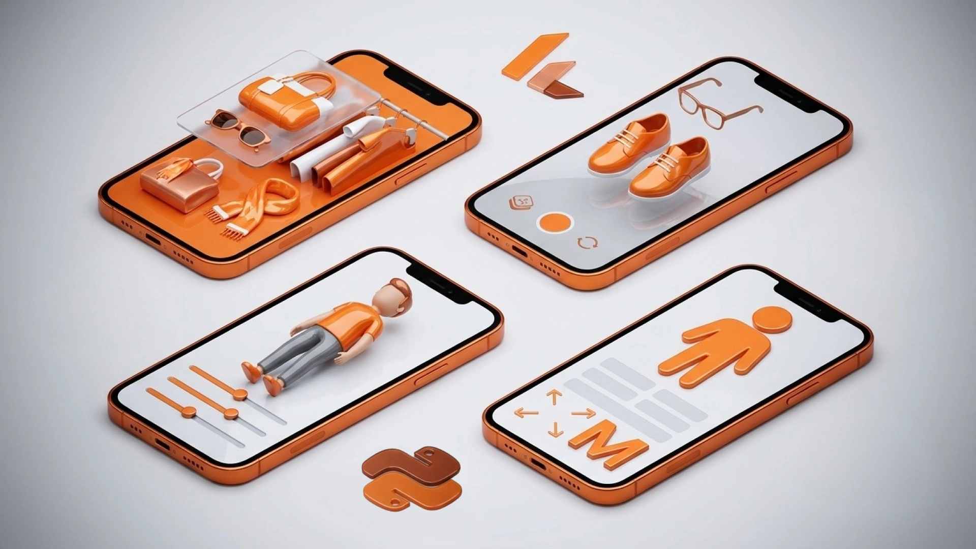 Технологии AR-примерки одежды: 2D-наложение, AR в реальном времени на ARKit и ARCore, 3D-аватар и AI-подбор размера