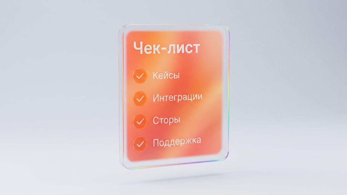 Чек-лист выбора подрядчика для мобильного приложения ресторана