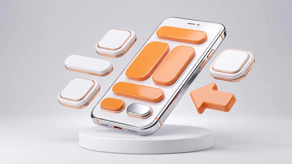 Интерфейс iPhone: крупные элементы, навигация и удобное оформление заказа