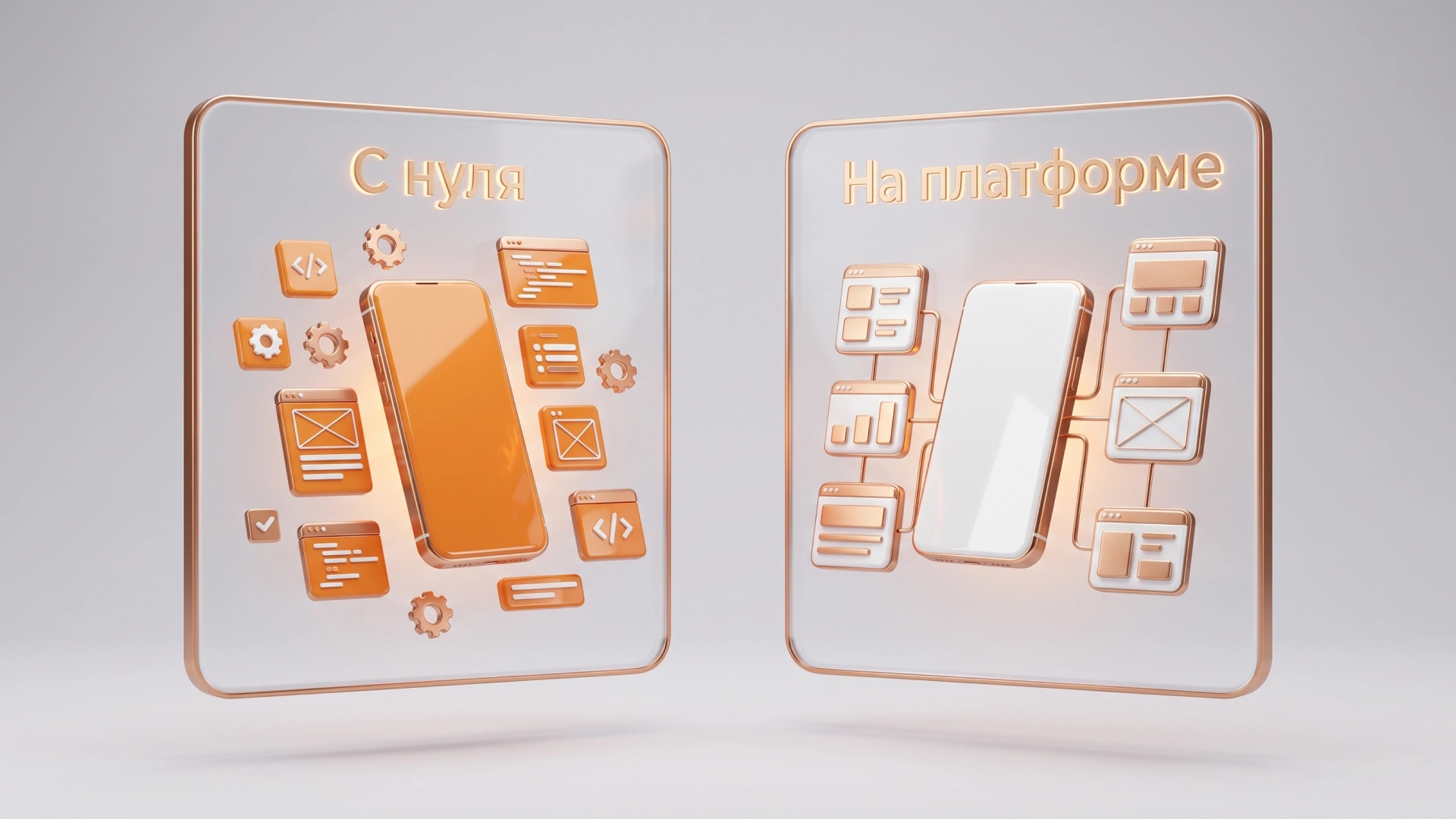 Сравнение стоимости поддержки приложения на платформе и с нуля: лицензия против собственной команды и годового бюджета