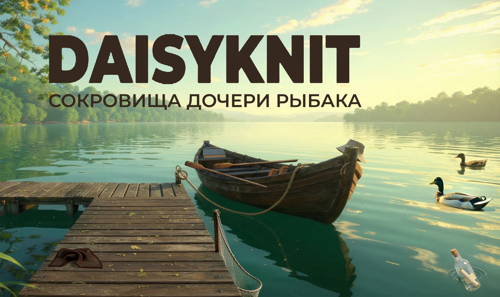 Мини-игра «Сокровища дочери рыбака» в приложении DAISYKNIT — кейс геймификации от FITTIN