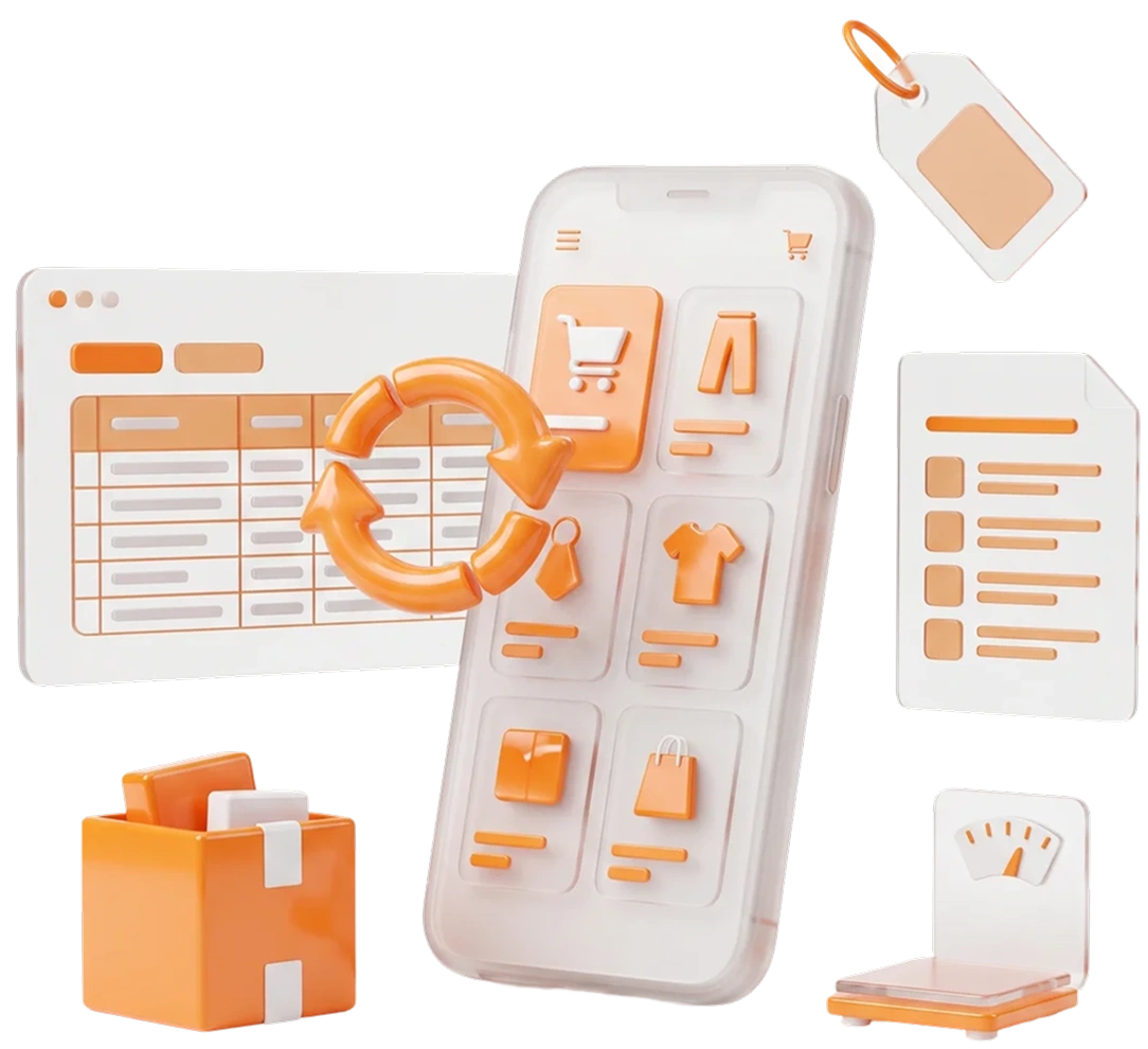 Схема ERP-интеграции интернет-магазина с 1С и учётной системой: синхронизация остатков, цен, каталога и заказов в двустороннем обмене